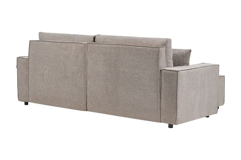 Brian Hörnbäddsoffa 3-sits - Taupe - Möbler - Soffa - Bäddsoffa - Hörnbäddsoffa