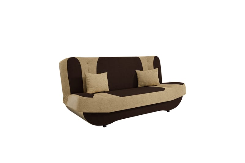 Burralla Bäddsoffa 2-sits - Beige/Brun - Möbler - Soffa - Bäddsoffa - 2 sits bäddsoffa