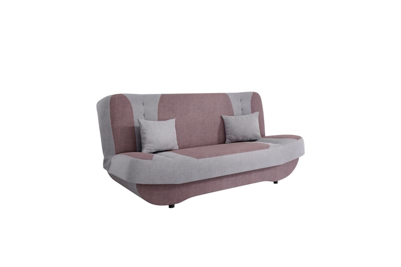 Burralla Bäddsoffa 2-sits - Grå/Rosa - Möbler - Soffa - Bäddsoffa - 2 sits bäddsoffa