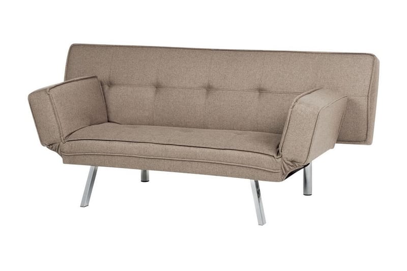 Cathleen Bäddsoffa 3-sits - Brun/Silver - Möbler - Soffa - Bäddsoffa - 3 sits bäddsoffa