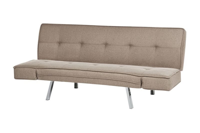 Cathleen Bäddsoffa 3-sits - Brun/Silver - Möbler - Soffa - Bäddsoffa - 3 sits bäddsoffa