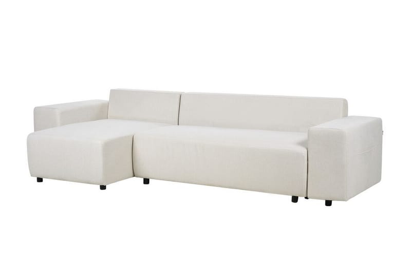 Dysis Hörnbäddsoffa 3-sits - Beige/Svart - Möbler - Soffa - Bäddsoffa - Hörnbäddsoffa