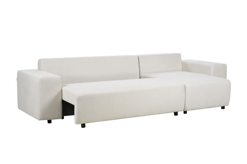 Dysis Hörnbäddsoffa 3-sits - Beige/Svart - Möbler - Soffa - Bäddsoffa - Hörnbäddsoffa