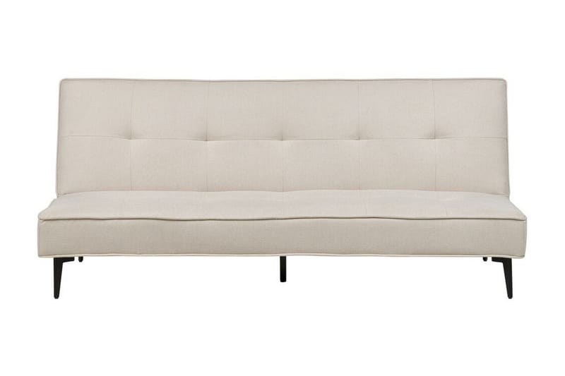 Faizal Bäddsoffa 3-sits - Beige/Svart - Möbler - Soffa - Bäddsoffa - 3 sits bäddsoffa