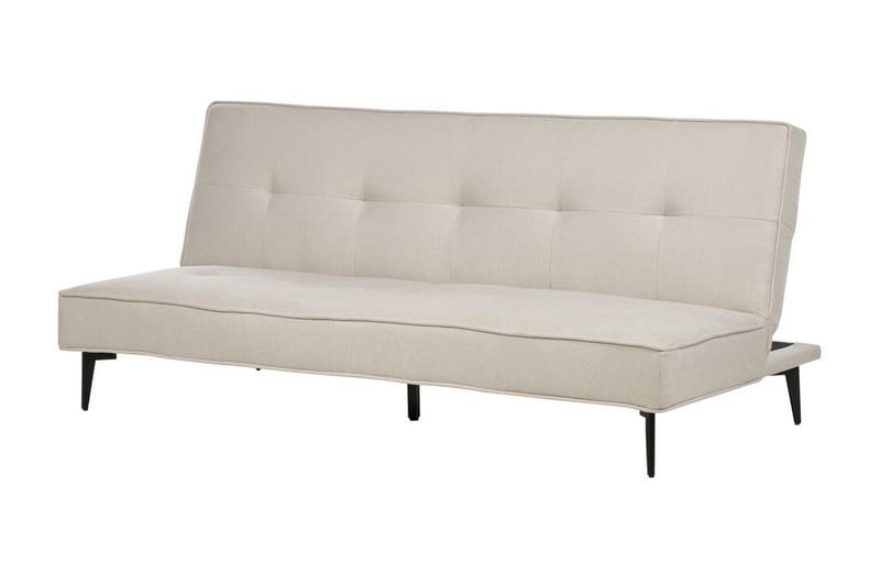 Faizal Bäddsoffa 3-sits - Beige/Svart - Möbler - Soffa - Bäddsoffa - 3 sits bäddsoffa