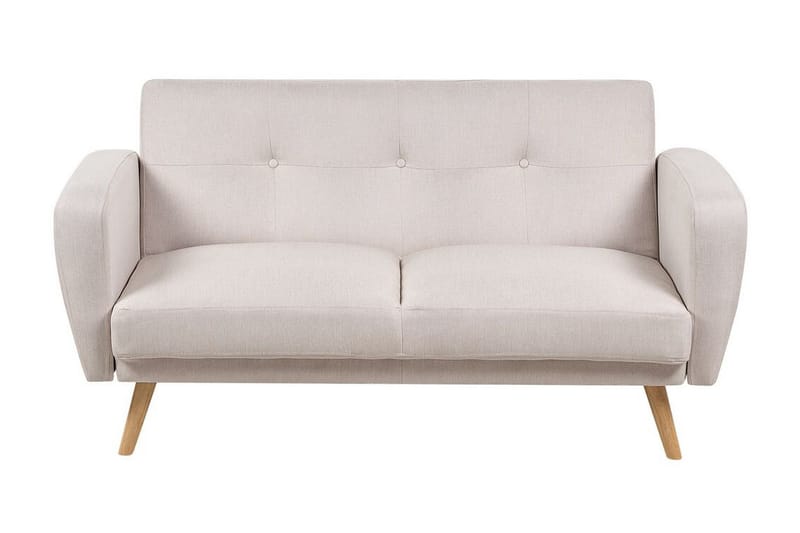 Feliks Bäddsoffa 2-sits - Beige/Ljust trä - Möbler - Soffa - Bäddsoffa - 2 sits bäddsoffa