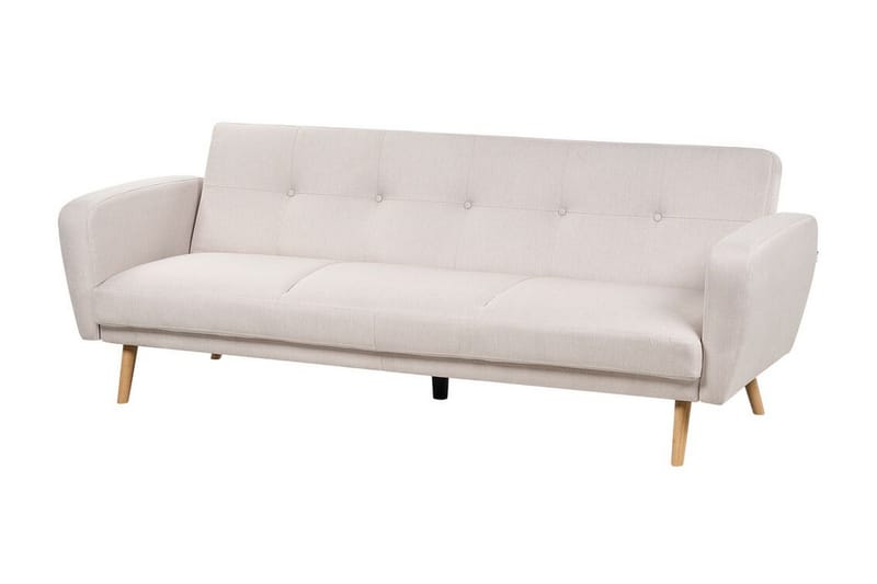 Feliks Bäddsoffa 3-sits - Beige/Ljust trä - Möbler - Soffa - Bäddsoffa - 3 sits bäddsoffa