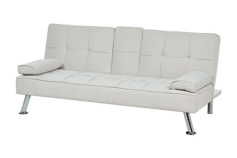 Ferne Bäddsoffa 3-sits - Beige/Silver - Möbler - Soffa - Bäddsoffa - 3 sits bäddsoffa