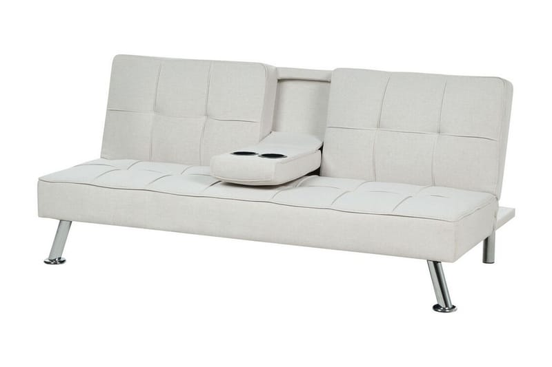 Ferne Bäddsoffa 3-sits - Beige/Silver - Möbler - Soffa - Bäddsoffa - 3 sits bäddsoffa