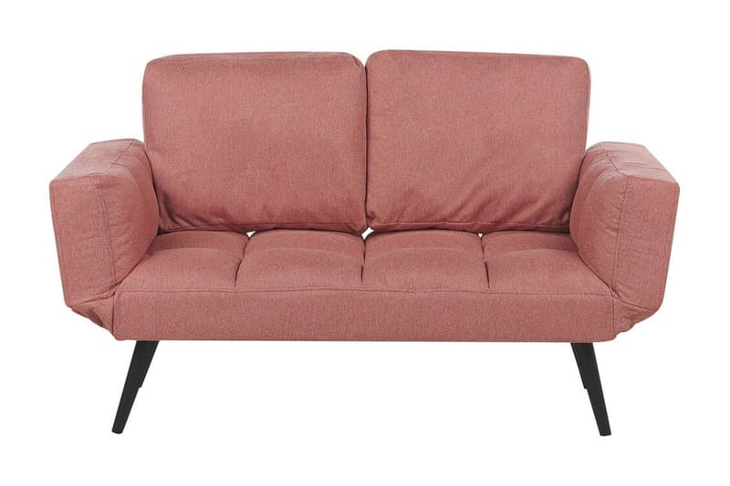 Ferrel Bäddsoffa 2-sits - Rosa/Svart - Möbler - Soffa - Bäddsoffa - 2 sits bäddsoffa