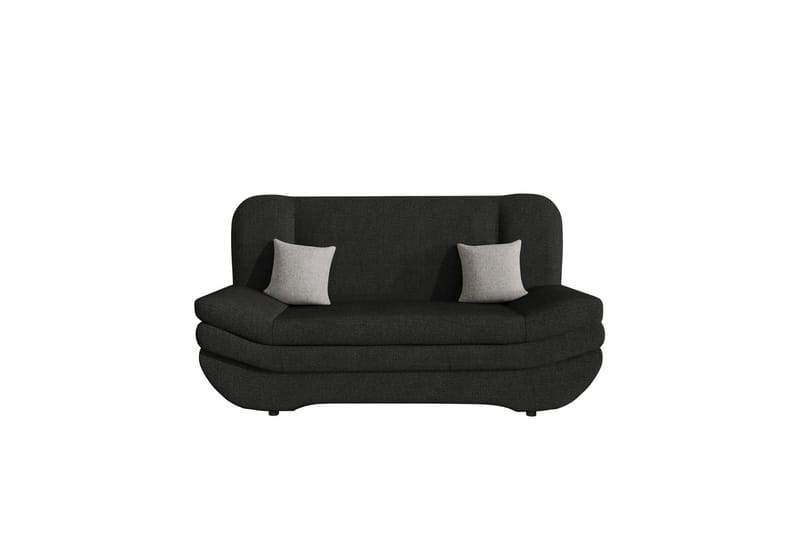 Figurelle Bäddsoffa 2-sits - Svart/Grå - Möbler - Soffa - Bäddsoffa - 2 sits bäddsoffa