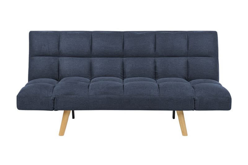 Fiora Bäddsoffa 3-sits - Blå/Ljust trä - Möbler - Soffa - Bäddsoffa - 3 sits bäddsoffa