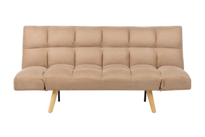 Fiora Bäddsoffa 3-sits - Brun/Ljust trä - Möbler - Soffa - Bäddsoffa - 3 sits bäddsoffa