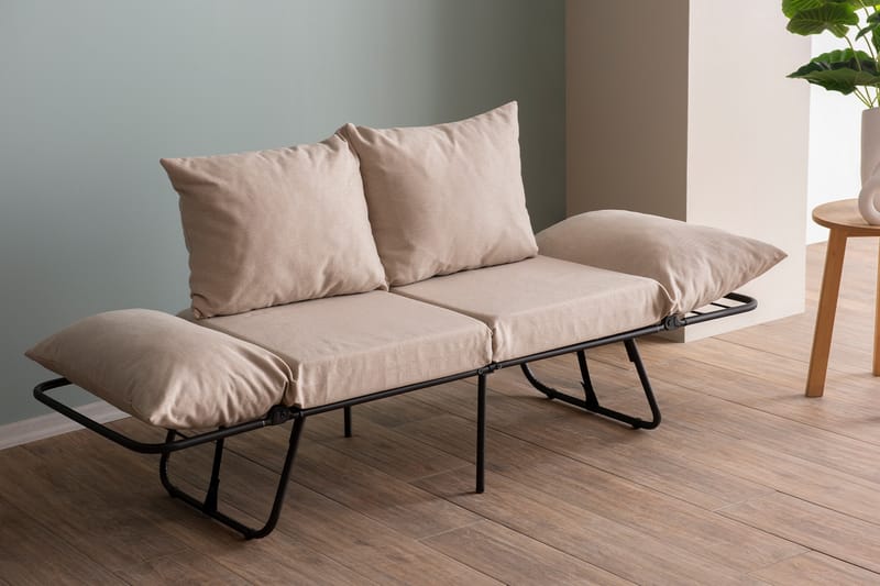 Giancarlo Bäddsoffa 2-sits - Cream - Möbler - Soffa - Bäddsoffa - 2 sits bäddsoffa