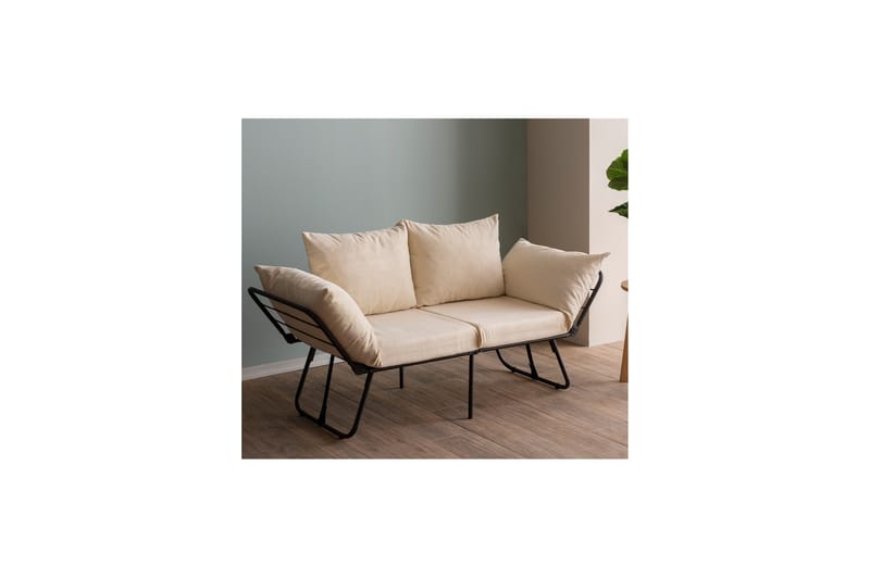 Giancarlo Bäddsoffa 2-sits - Cream - Möbler - Soffa - Bäddsoffa - 2 sits bäddsoffa