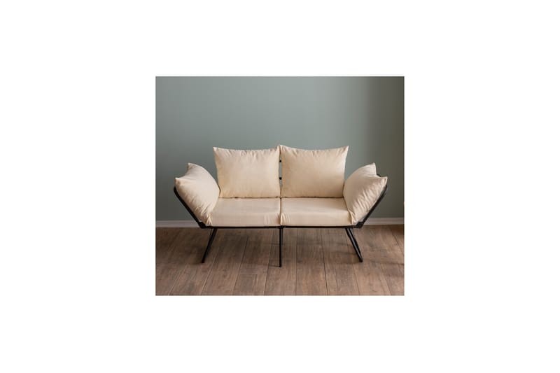 Giancarlo Bäddsoffa 2-sits - Cream - Möbler - Soffa - Bäddsoffa - 2 sits bäddsoffa