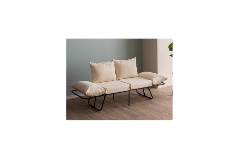 Giancarlo Bäddsoffa 2-sits - Cream - Möbler - Soffa - Bäddsoffa - 2 sits bäddsoffa