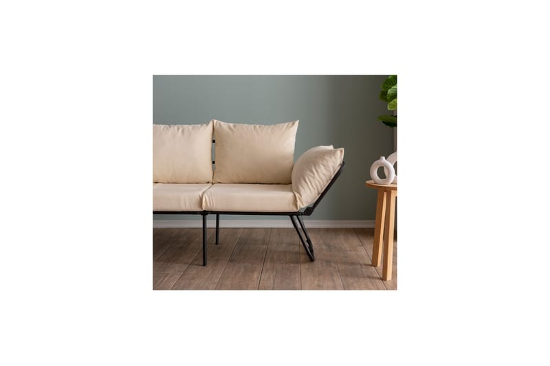 Giancarlo Bäddsoffa 2-sits - Cream - Möbler - Soffa - Bäddsoffa - 2 sits bäddsoffa