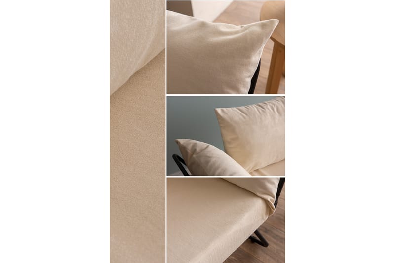 Giancarlo Bäddsoffa 2-sits - Cream - Möbler - Soffa - Bäddsoffa - 2 sits bäddsoffa