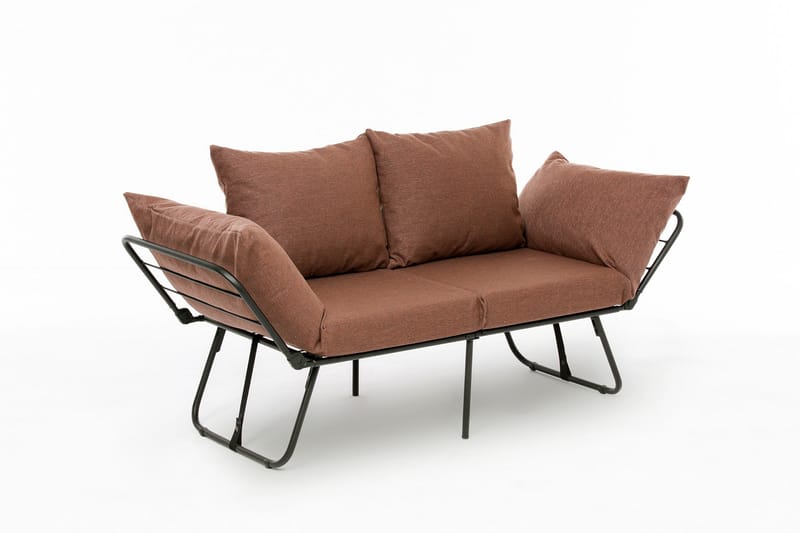 Giancarlo Bäddsoffa 2-sits - Ljusbrun - Möbler - Soffa - Bäddsoffa - 2 sits bäddsoffa