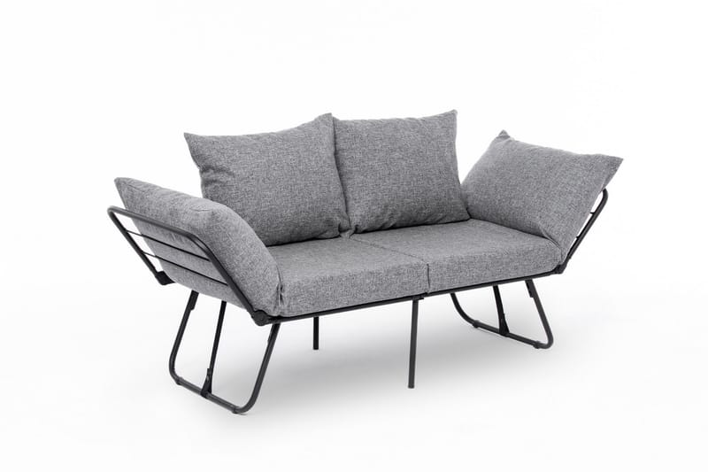 Giancarlo Bäddsoffa 2-sits - Ljusgrå - Möbler - Soffa - Bäddsoffa - 2 sits bäddsoffa