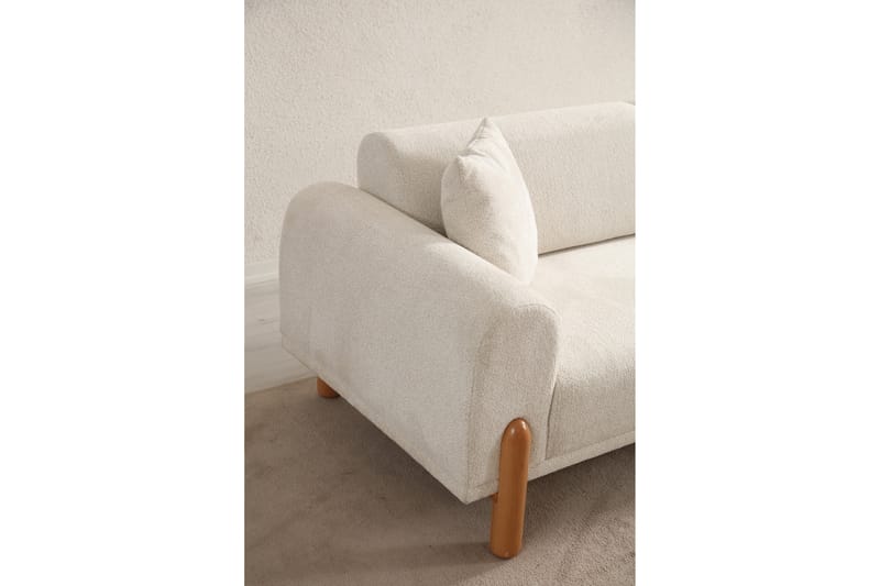 Godiva Bäddsoffa 3-sits - Cream - Möbler - Soffa - Bäddsoffa - 3 sits bäddsoffa