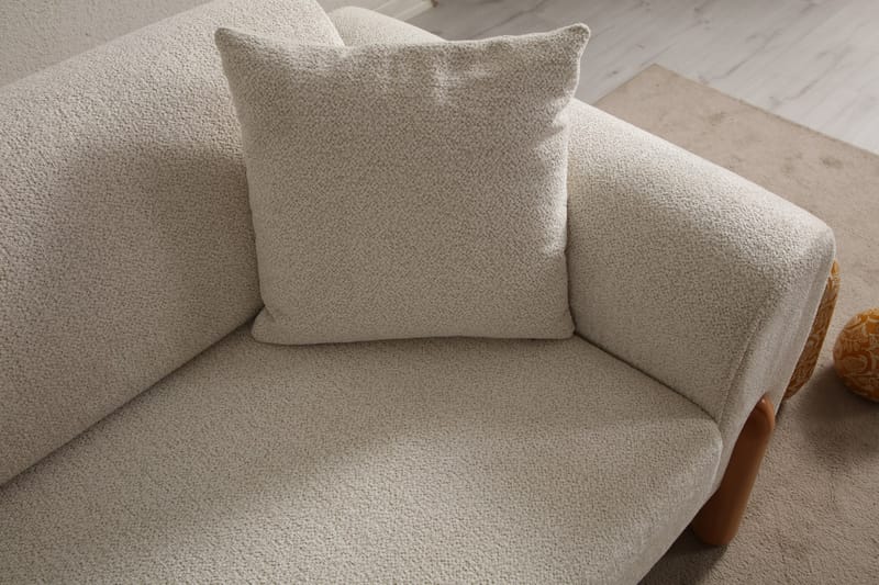 Godiva Bäddsoffa 3-sits - Cream - Möbler - Soffa - Bäddsoffa - 3 sits bäddsoffa