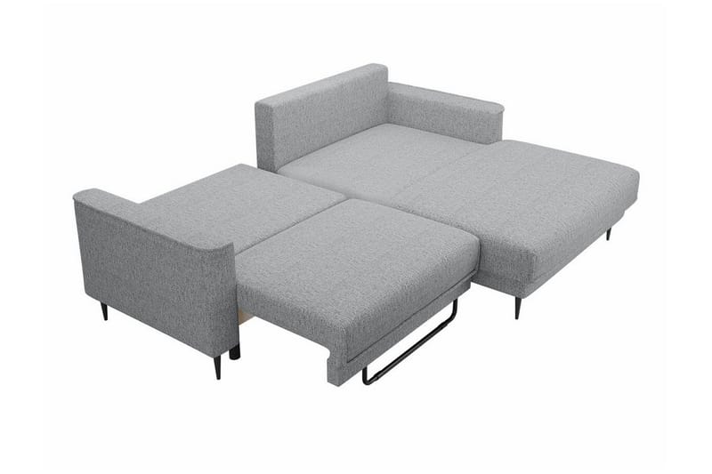 2-sits Hörnbäddsoffa Graystone - Mörkgrå - Möbler - Soffa - Bäddsoffa - Hörnbäddsoffa