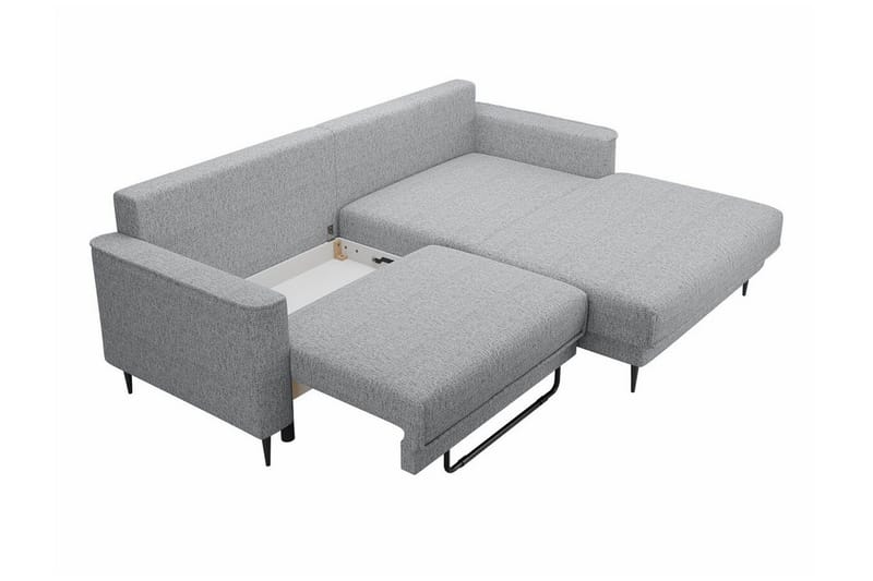 2-sits Hörnbäddsoffa Graystone - Mörkgrå - Möbler - Soffa - Bäddsoffa - Hörnbäddsoffa