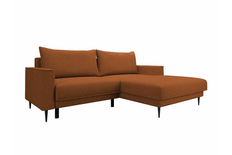 2-sits Hörnbäddsoffa Graystone - Orange - Möbler - Soffa - Bäddsoffa - Hörnbäddsoffa