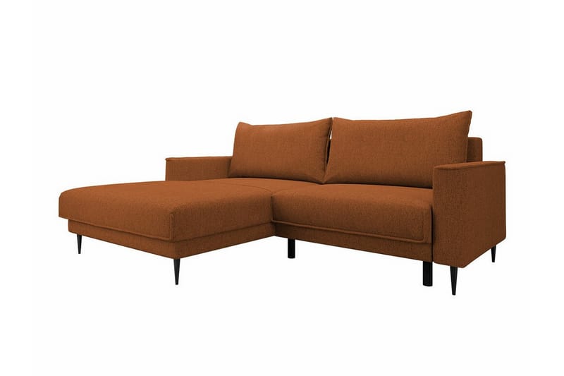 2-sits Hörnbäddsoffa Graystone - Orange - Möbler - Soffa - Bäddsoffa - Hörnbäddsoffa