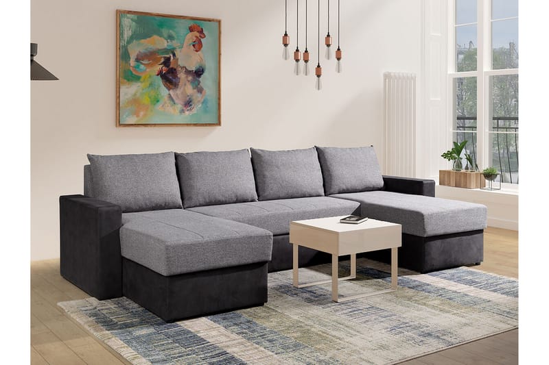 4-sits Hörnbäddsoffa Staffin - Möbler - Soffa - Bäddsoffa - Hörnbäddsoffa