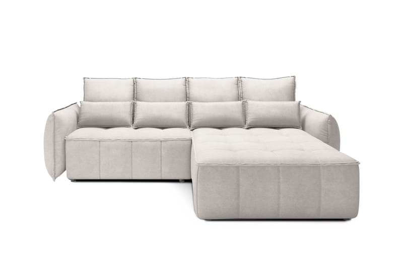 Takara Bäddsoffa med Divan 3-sits - Beige - Möbler - Soffa - Bäddsoffa - Bäddsoffa divan