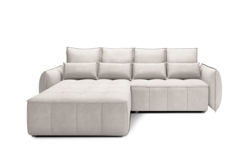 Takara Bäddsoffa med Divan 3-sits - Beige - Möbler - Soffa - Bäddsoffa - Bäddsoffa divan