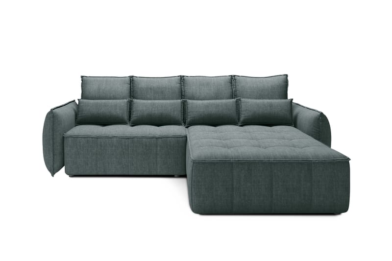 Takara Bäddsoffa med Divan 3-sits - Grön - Möbler - Soffa - Bäddsoffa - Bäddsoffa divan