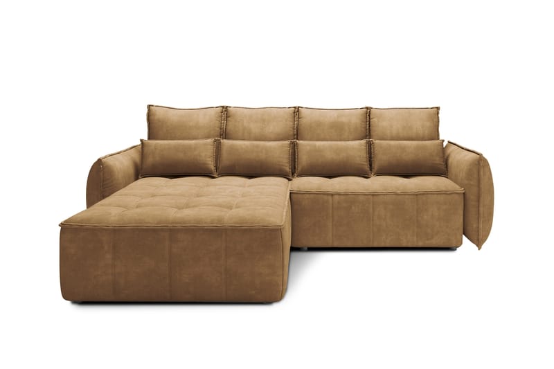 Takara Bäddsoffa med Divan 3-sits - Gul - Möbler - Soffa - Bäddsoffa - Bäddsoffa divan