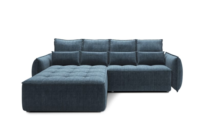 Takara Bäddsoffa med Divan 3-sits - Mörkblå - Möbler - Soffa - Bäddsoffa - Bäddsoffa divan