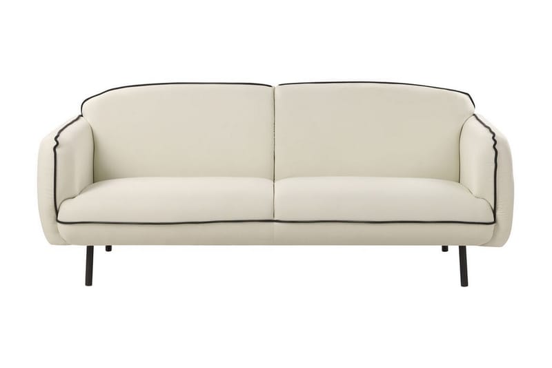 Balint Soffa 3-sits - Beige/Svart - Möbler - Soffa - 3 sits soffa