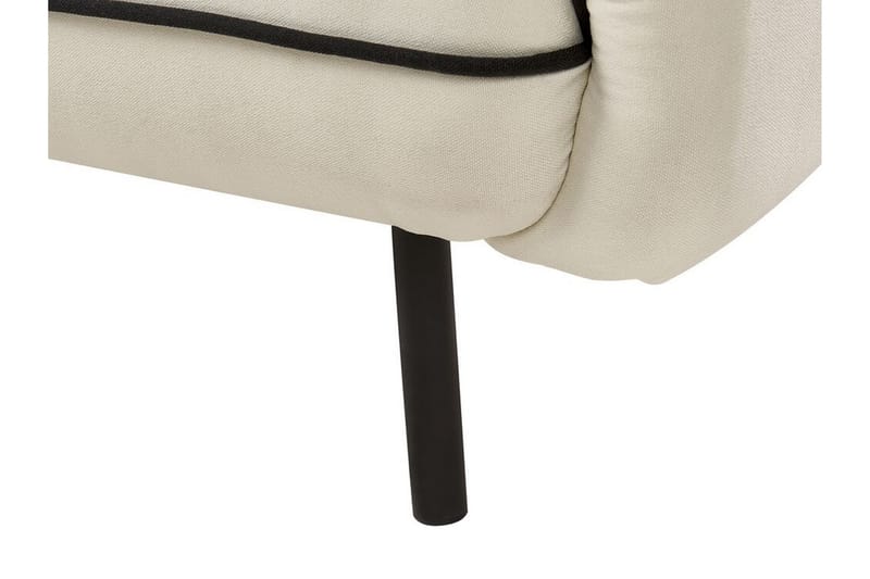 Balint Soffa 3-sits - Beige/Svart - Möbler - Soffa - 3 sits soffa