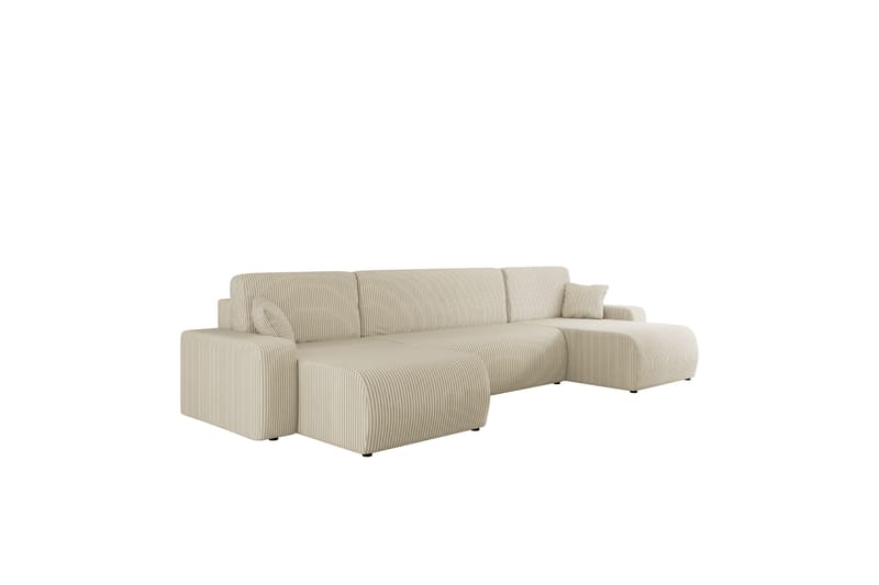 Barile Soffa Dubbeldivan 4-sits - Beige - Möbler - Soffa - U-soffa