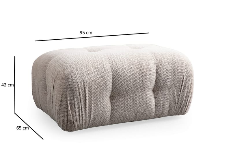 Bengul Soffa 3-sits - Cream - Möbler - Soffa - 3 sits soffa