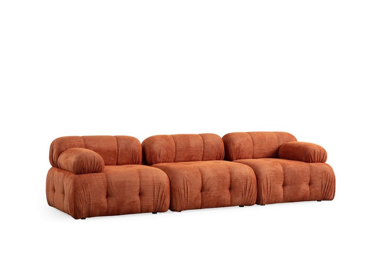 Bengul Soffa 3-sits - Orange - Möbler - Soffa - 3 sits soffa