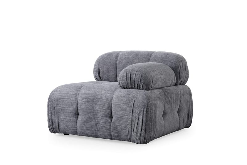 Bengul Soffa med Divan 2-sits - Grå - Möbler - Soffa - Divansoffa & schäslongsoffa - 2 sits soffa med divan