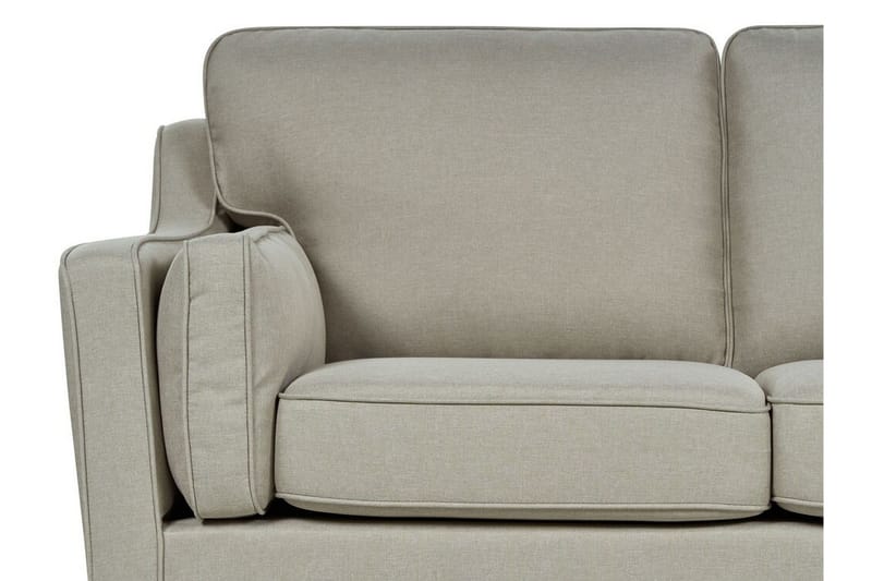 Bertha Soffa 3-sits - Beige/Mörkt trä - Möbler - Soffa - 3 sits soffa