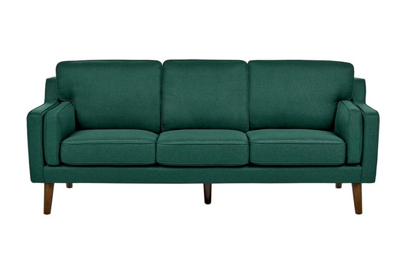 Bertha Soffa 3-sits - Grön/Ljust trä - Möbler - Soffa - 3 sits soffa