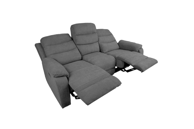 Reclinersoffa Mimi 3-sits Grå - Möbler - Soffa - Biosoffa & reclinersoffa - 3 sits biosoffa & reclinersoffa