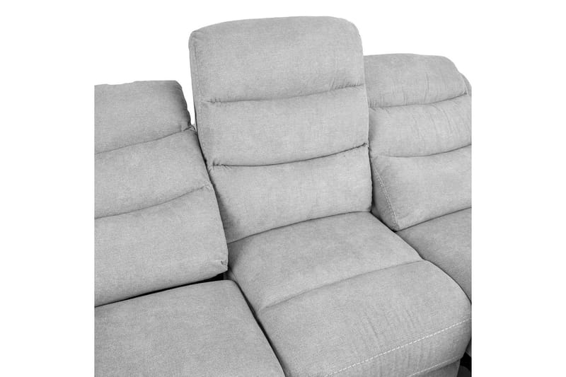 Reclinersoffa Mimi 3-sits Ljusgrå - Möbler - Soffa - Biosoffa & reclinersoffa - 3 sits biosoffa & reclinersoffa