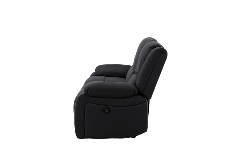 Singapore Reclinersoffa 3 sits Konstläder - Svart - Möbler - Soffa - Biosoffa & reclinersoffa