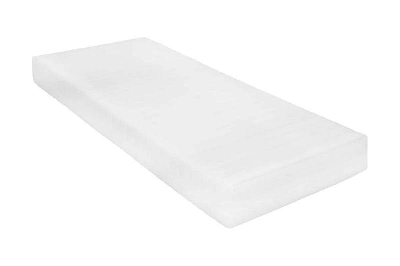 Dagbädd med madrass vit 90x200 cm massiv furu - Vit - Möbler - Soffa - Dagbädd