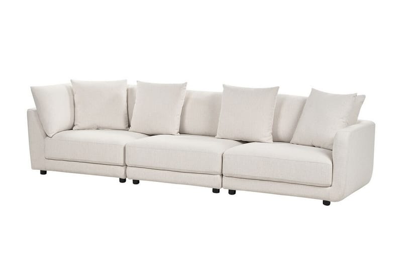 Delisha Soffa 3-sits - Vit/Svart - Möbler - Soffa - 3 sits soffa